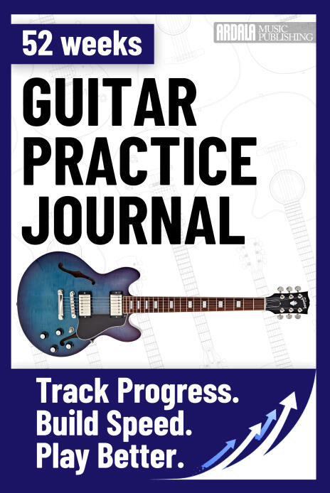 Guitar practice journal