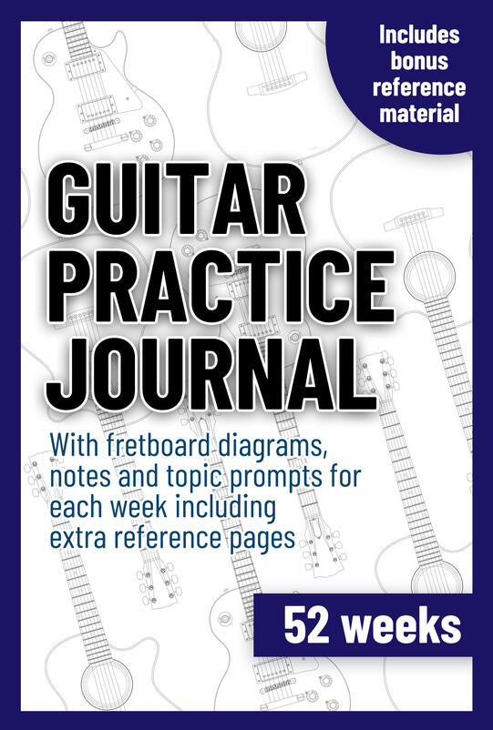 Guitar practice journal